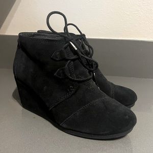TOMS Desert Wedge Bootie